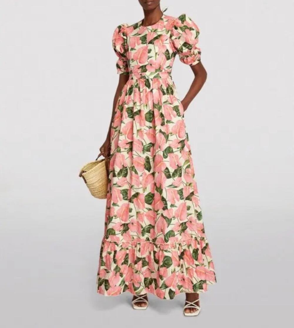 Agua by Agua Bendita Amapola Anturios Dress Size Small